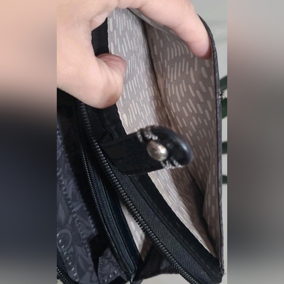 Sakroots Grey Tonal Wallet Clutch - Picture 3 of 4